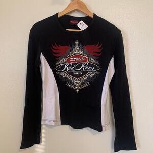 Y2K Biker's Edge longsleeve top
